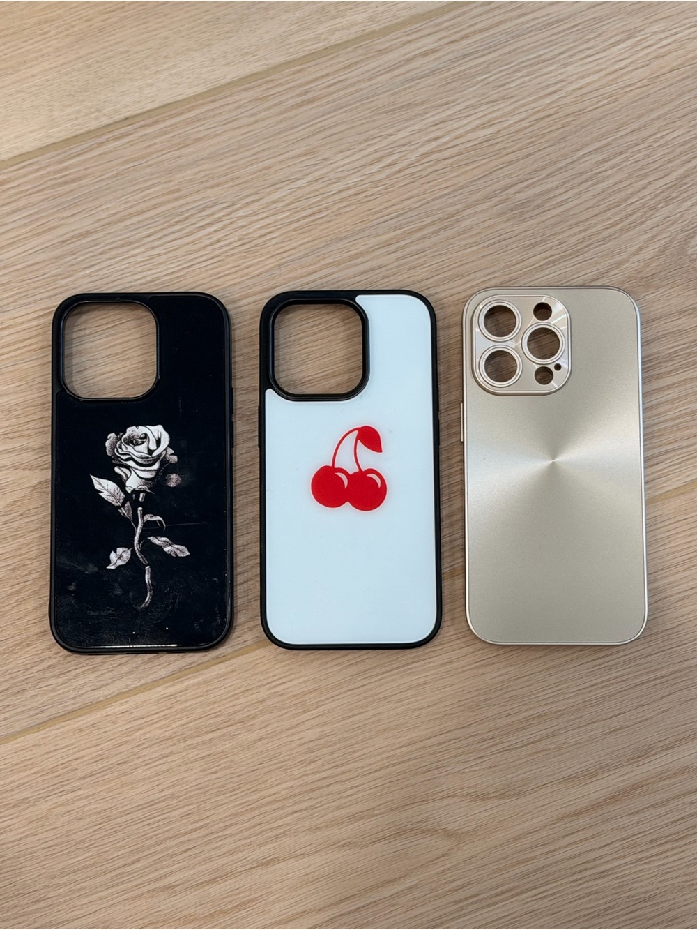 EUC Iphone 14 Pro Triple Phone Case Set